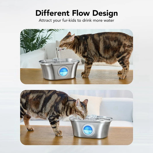 fontaine-eau-chat-inox-3.2L